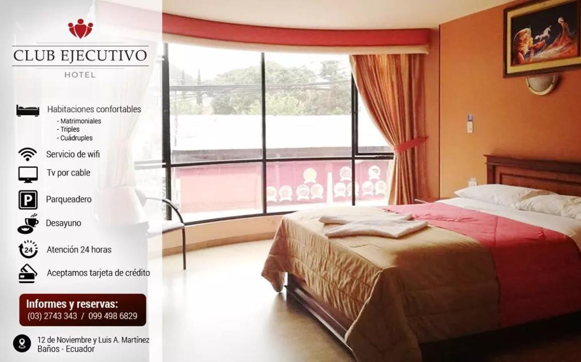 Club Ejecutivo Hotel บาญอส ภายนอก รูปภาพ